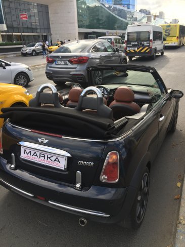 MARKA RENT A CAR MINI COOPER CABRİOOO ŞOK FİYATLA