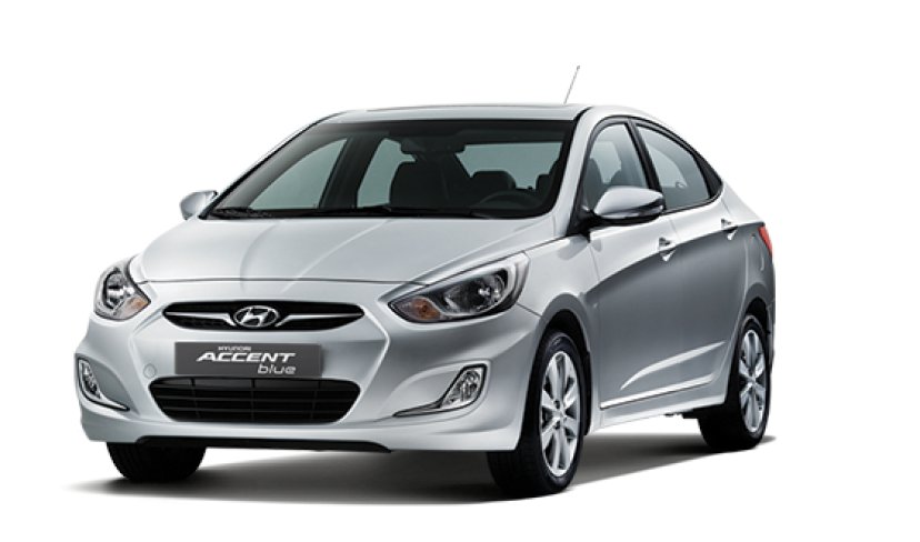 HYUNDAI ACCENT BLUE
