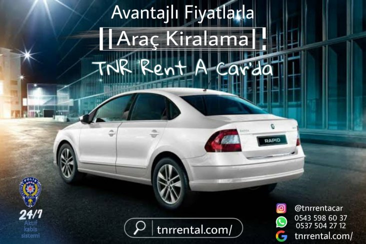 TNR Rent A Car'dan Skoda Rapid