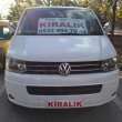 YÜCEL RENT A CAR'dan KİRALIK VOLKSWAGEN CARAVELLE 9 KİŞİLİK