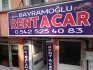 Çaycuma Bayramoğlu oto kiralama