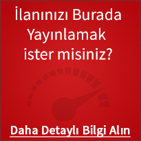 İlanınız burada yer alsın